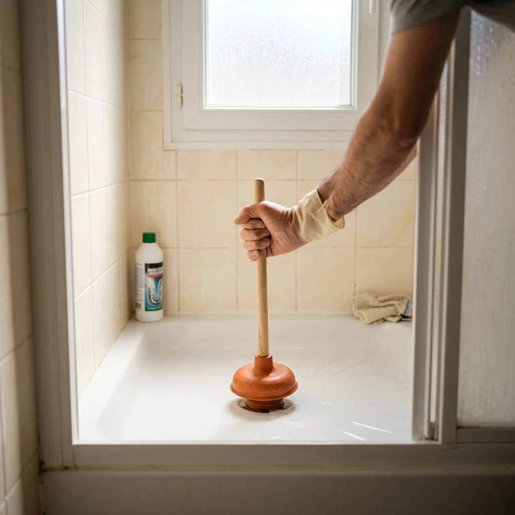 D&eacute;boucher Douche Bouch&eacute;e Facilement &middot; image &agrave; la une