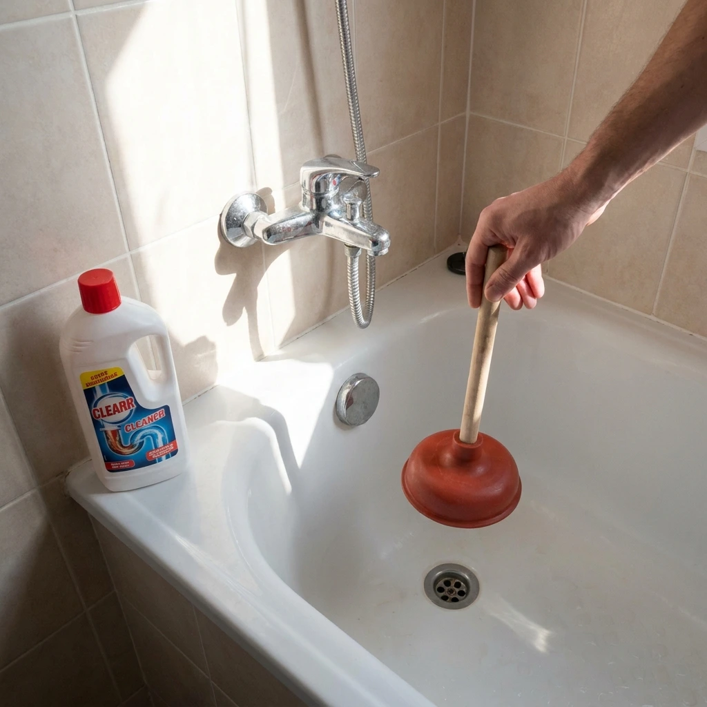 D&eacute;boucher Douche Bouch&eacute;e Facilement &middot; image &agrave; la une