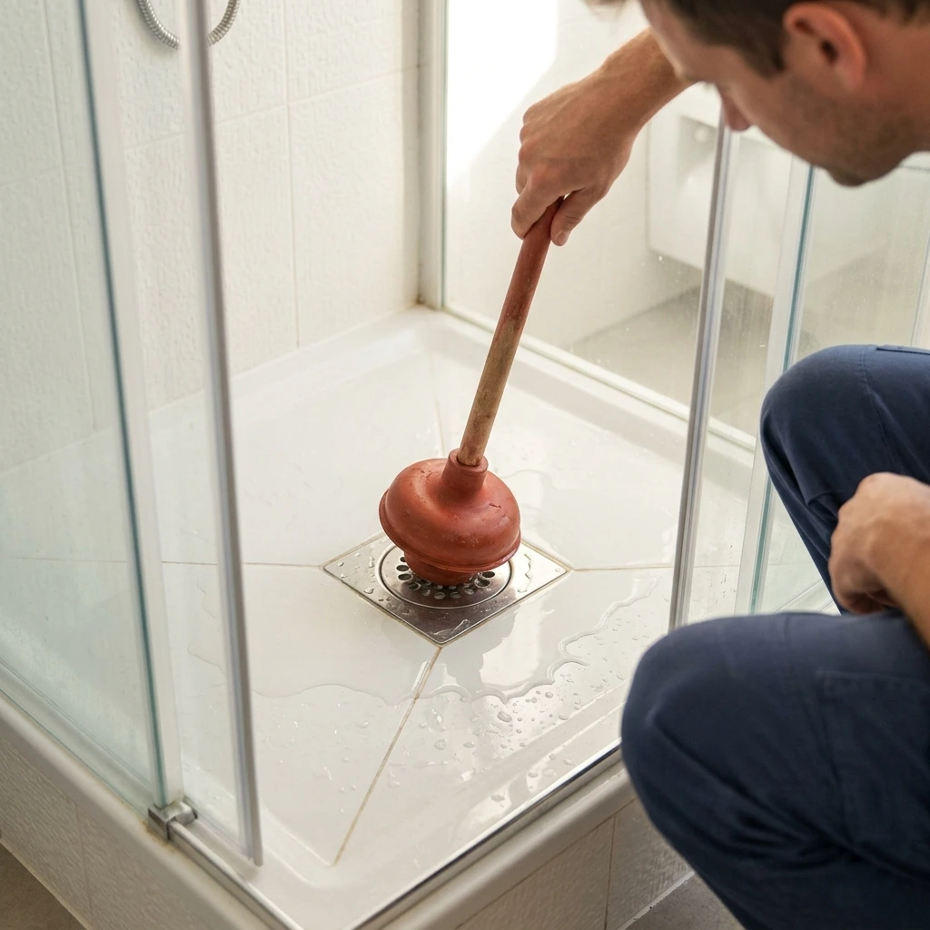 D&eacute;boucher Douche Bouch&eacute;e Facilement &middot; image &agrave; la une