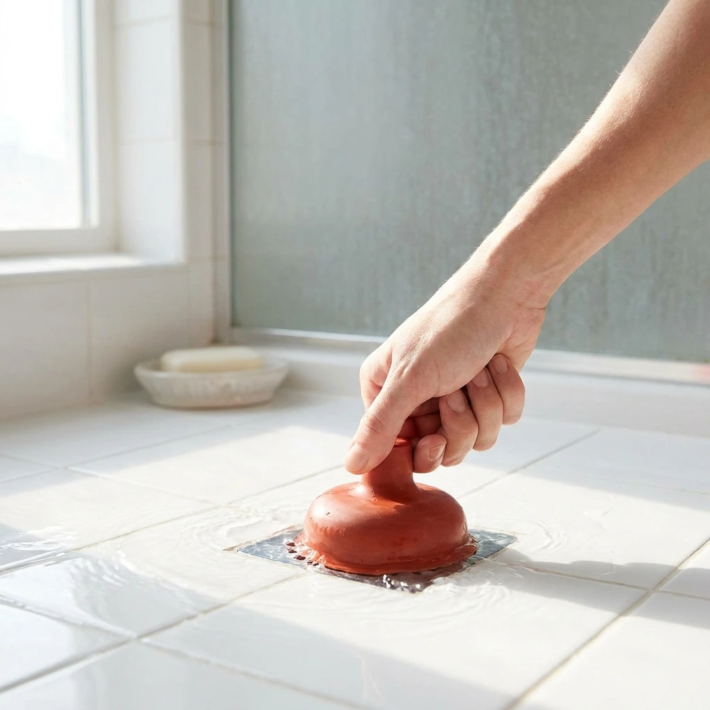D&eacute;boucher Douche Bouch&eacute;e Facilement &middot; image &agrave; la une