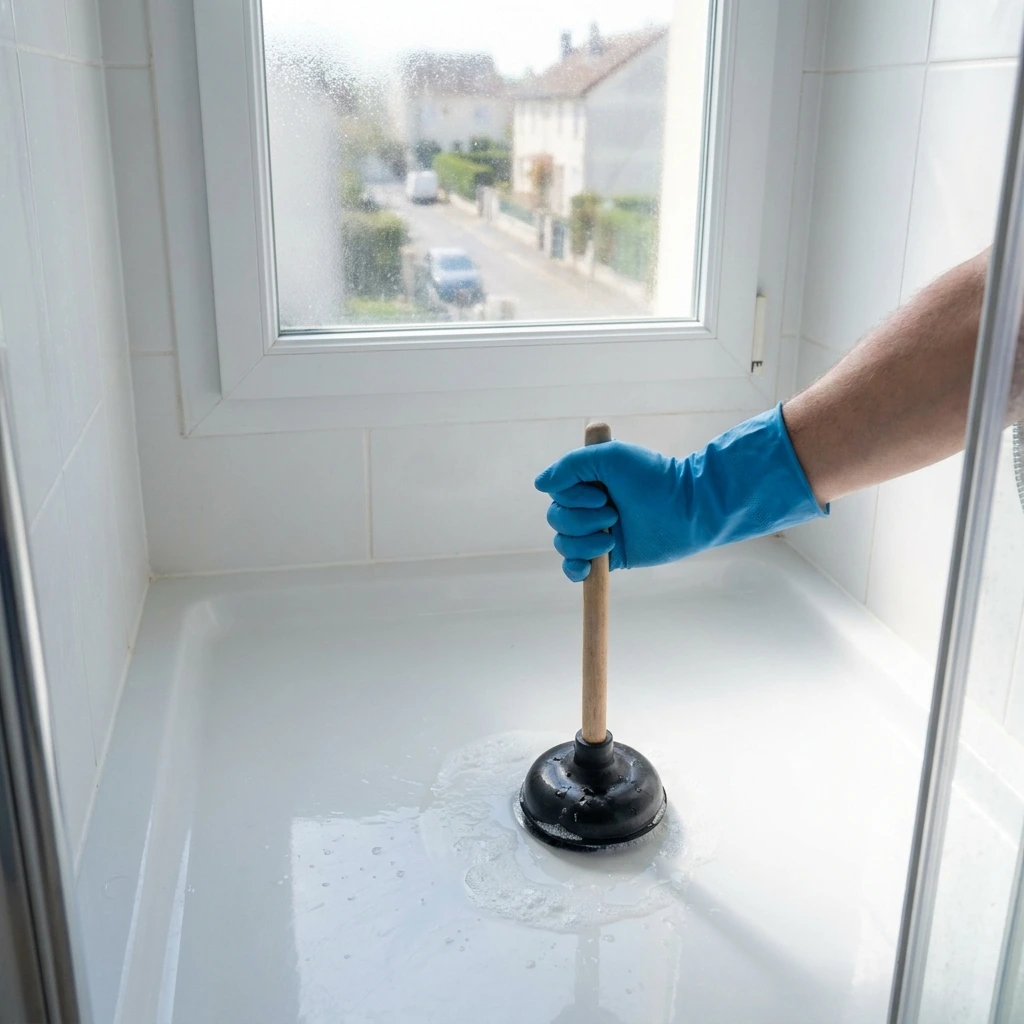 D&eacute;boucher Douche Bouch&eacute;e Facilement &middot; image &agrave; la une