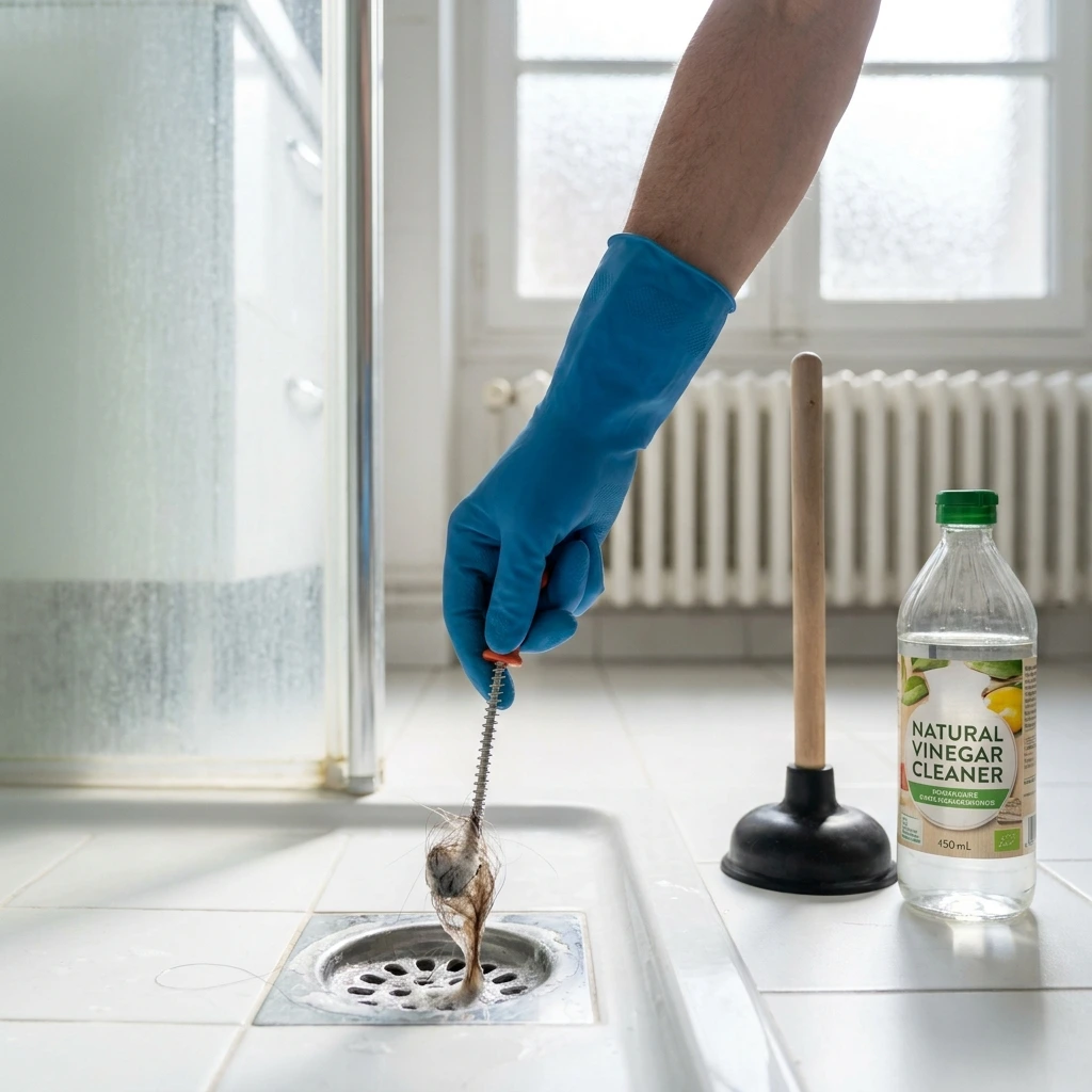D&eacute;boucher Douche Bouch&eacute;e Facilement &middot; image &agrave; la une