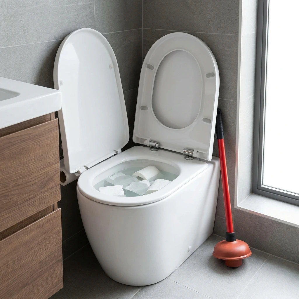 Toilettes Bouch&eacute;es Solution Rapide &middot; image &agrave; la une