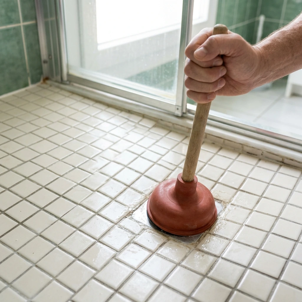 D&eacute;boucher Douche Bouch&eacute;e Facilement &middot; image &agrave; la une