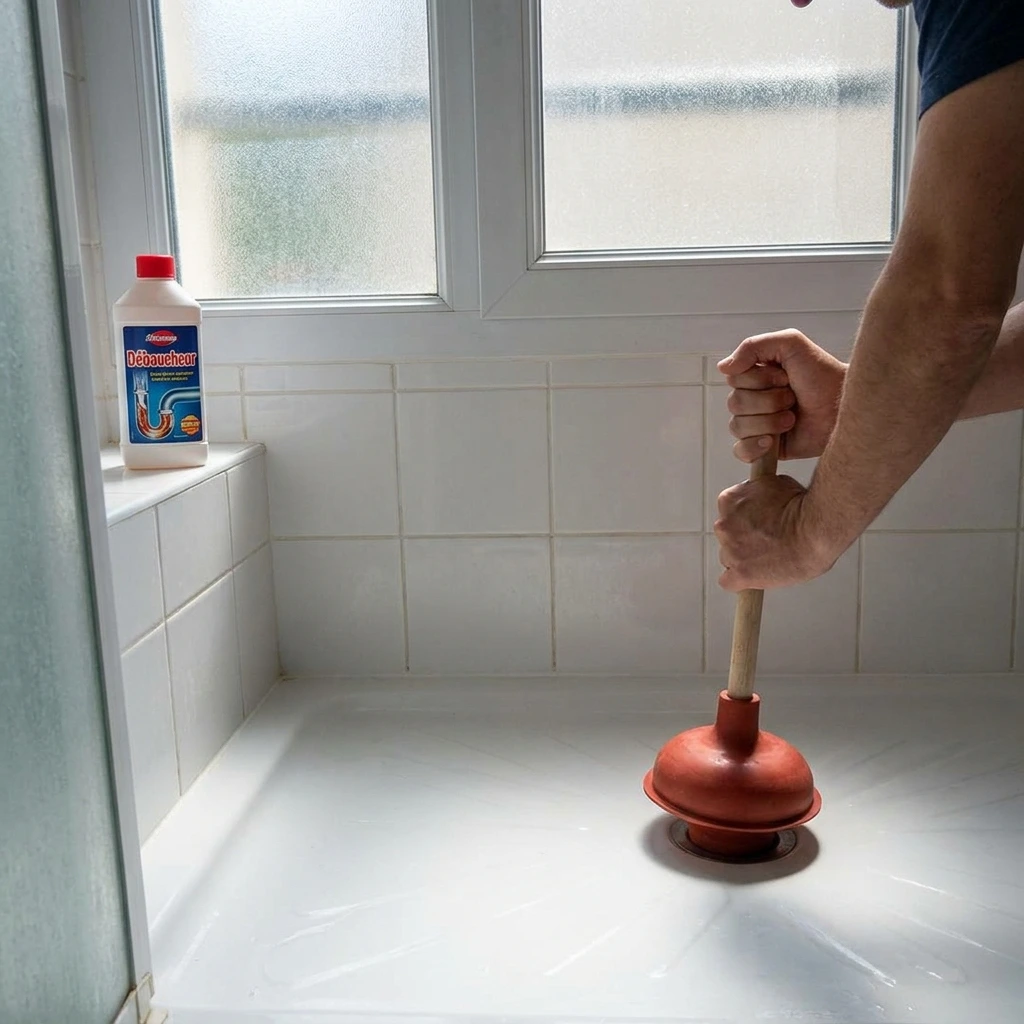 D&eacute;boucher Douche Bouch&eacute;e Facilement &middot; image &agrave; la une