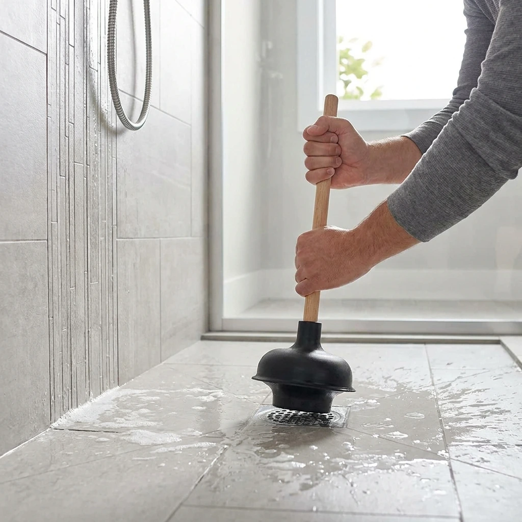D&eacute;boucher Douche Bouch&eacute;e Facilement &middot; image &agrave; la une