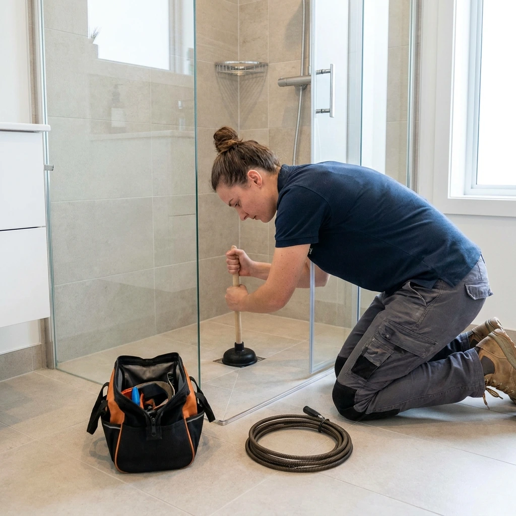 D&eacute;boucher Douche Bouch&eacute;e Facilement &middot; image &agrave; la une